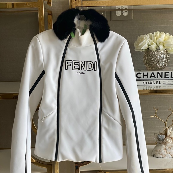 Fendi Logo Ski Jacket - Picture 1 of 6